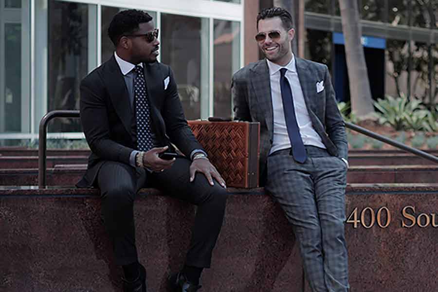 Classic, Contemporary, Custom: Suits by Malcolm Alexander - Downtown ...
